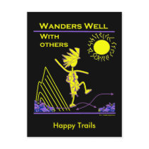 Wanders Well With Others Post Cards