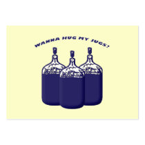 Wann Hug My Jugs Business Cards