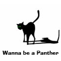 Wanna be a Panther t-shirts