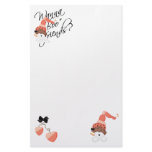 Wanna Boo Friends stationery