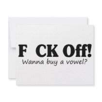 Wanna Buy A Vowel Custom Announcements