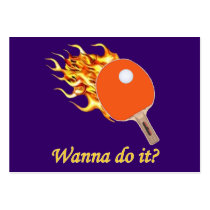 Wanna Do It Flaming Ping Pong