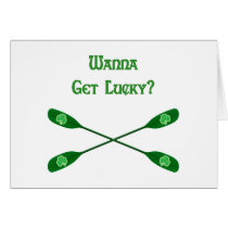 Wanna Get Lucky Kayak Cards