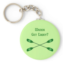 Wanna Get Lucky Kayak Key Chains