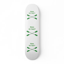Wanna Get Lucky Kayak Custom Skateboard