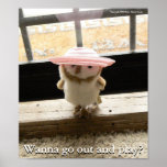 Wanna Go Out and Play? Print