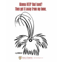 Wanna KEEP that hand? t-shirts