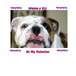 Wanna Kiss be my Valentine Help Bulldog Rescue TX t-shirts