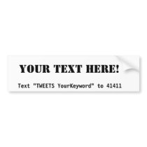Wanna Know What I'm Up To? - Blank bumper stickers