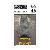 Wanna Peanut? postage