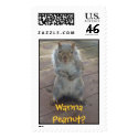 Wanna Peanut? postage