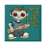 Wanna Play Baseball Magnet