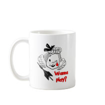 Wanna Play Jarts mugs by ScottInk Wanna Play Jarts mugs