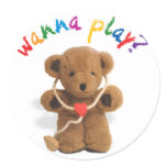 Wanna Play? Stickers