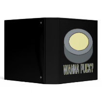 Wanna Puck 3 Ring Binder