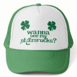 wanna see my shamrocks? mesh hats