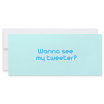Wanna see my tweeter rack cards