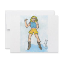Wanna Spar? invitations by Flags1 Wanna Spar? invitations