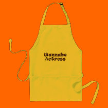 WANNABE ACTRESS aprons