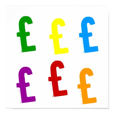 Wannabe Millionaire Pound Poster by ljpearce1001