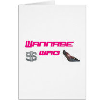 Wannabe wag greeting cards