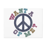 Want A Peace of Me Post Card