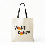 Want Candy - Halloween Treats bag