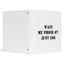 Want My Phone #? Just Ask Binder