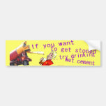 Want to get stoned? bumper stickers