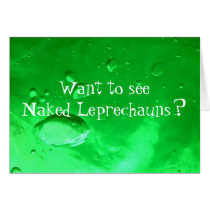 Want to see Naked Leprechauns? cards