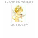 Want to touch 50 Lives?! t-shirts by jmarkafghans Want to touch 50 Lives?! t-shirts