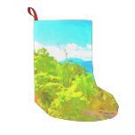 Want to visit here small christmas stocking