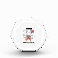 Wanted A Breath Of Fresh Air (Respiratory System) Acrylic Award