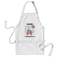 Wanted A Breath Of Fresh Air (Respiratory System) Adult Apron