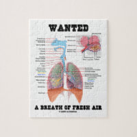 Wanted A Breath Of Fresh Air (Respiratory System) Jigsaw Puzzles