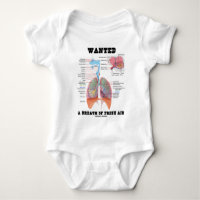 Wanted A Breath Of Fresh Air (Respiratory System) T Shirts