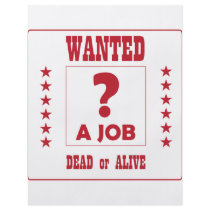 Wanted... a Job ! flyers by AKR000 Wanted... a Job ! flyers