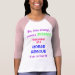 Ladies 3/4 Sleeve Raglan (Fitted)