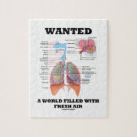 Wanted A World Filled With Fresh Air (Respiratory) Jigsaw Puzzle