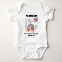 Wanted A World Filled With Fresh Air (Respiratory) Tshirts