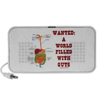 Wanted: A World Filled With Guts (Anatomical Guts) doodle
