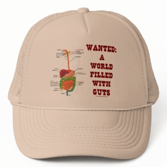 Wanted A World Filled With Guts (Digestive System) hat
