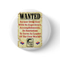 Wanted: Barack Obama! buttons