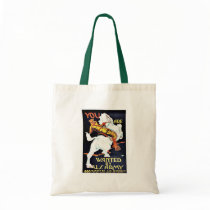 Wanted By Us Army Canvas Bag