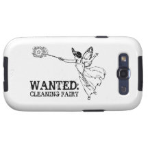 WANTED Cleaning Fairy Galaxy S3 Cases