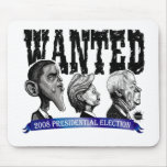 Wanted Election Mousepad
