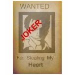 WANTED : For Stealing My Heart T Shirt