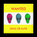Wanted fridge aliens magnets by SPROCKET Wanted fridge aliens magnets
