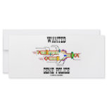 Wanted Gene Police (DNA Replication Humor) rack cards