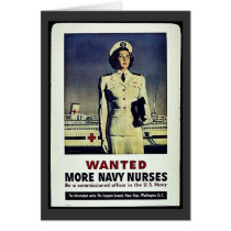 Wanted More Navy Nurses Cards